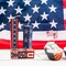 3PCS Patriotic Firework Tiered Tray Sign,4th of July Wooden Table Decoration